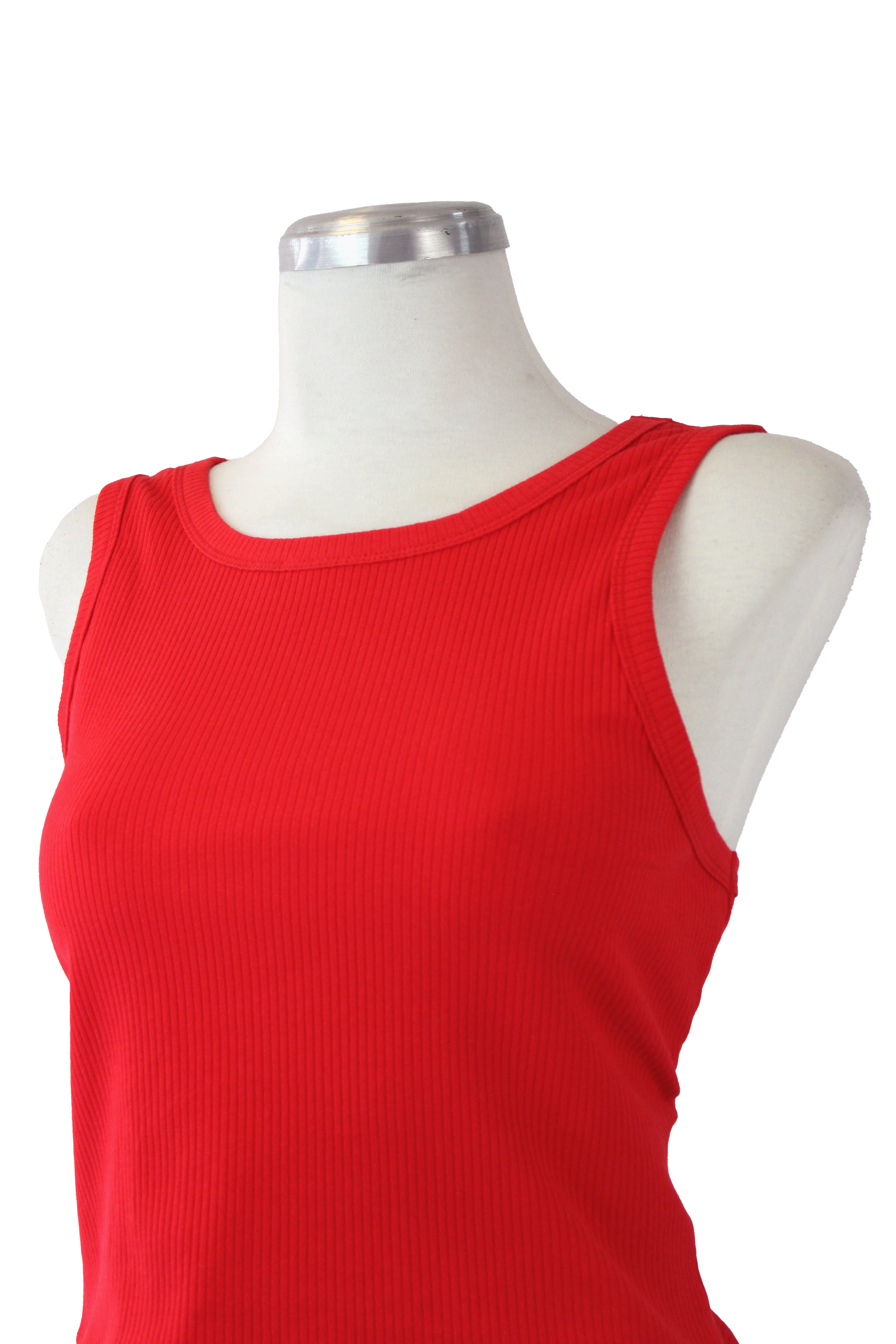 G250026S Playera Básica Sin Manga Tallas Extras