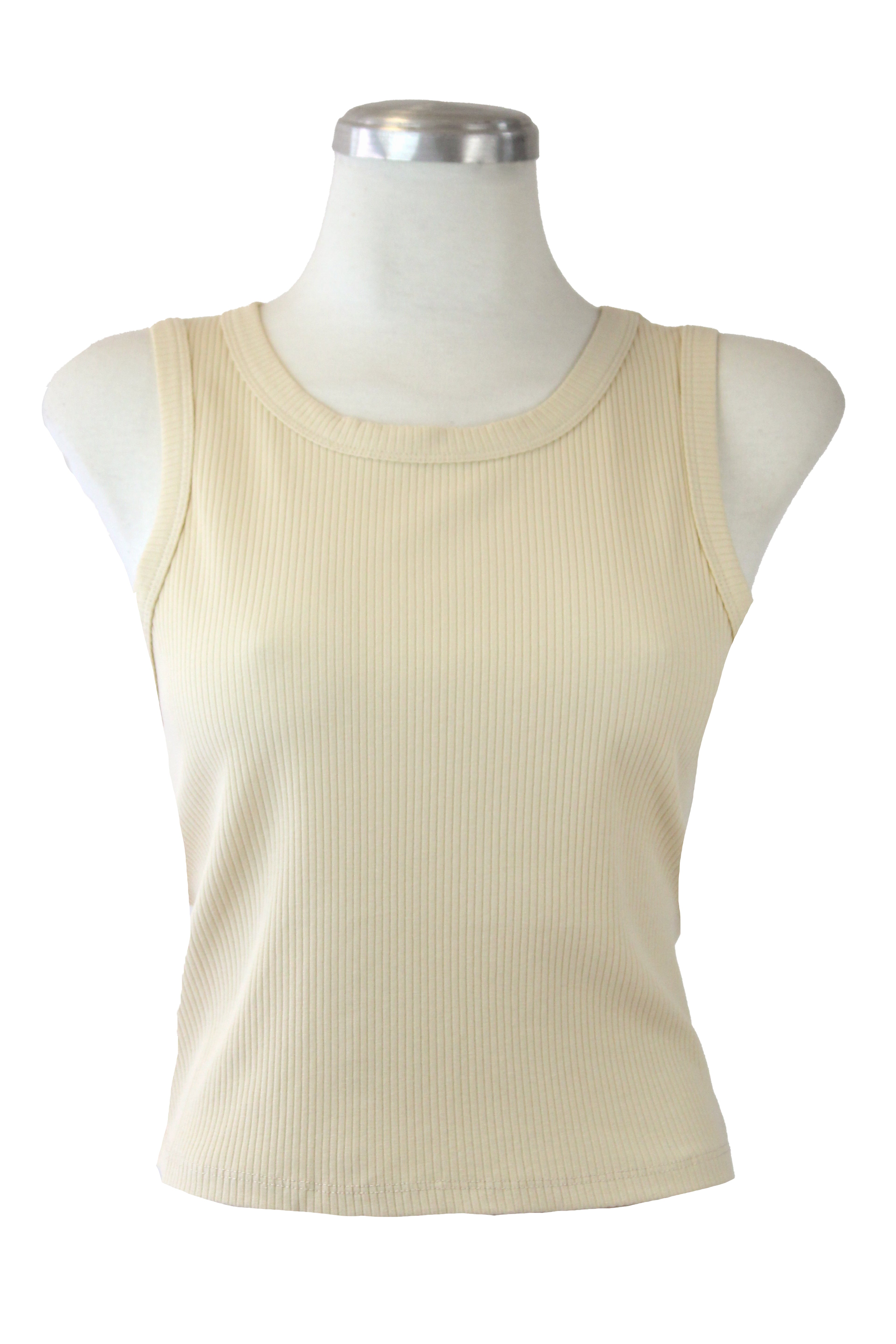 G250026S Playera Básica Sin Manga Tallas Extras