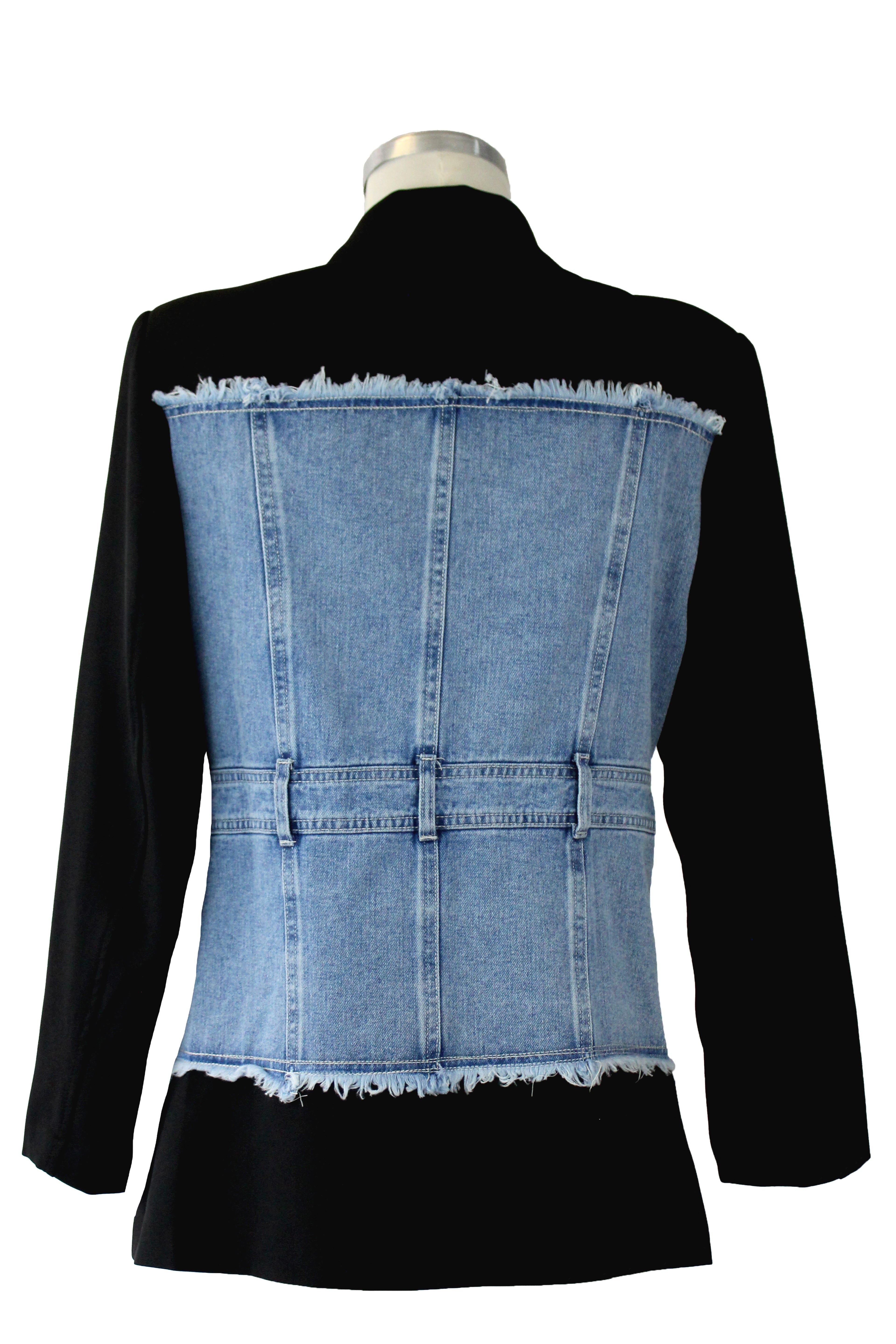 T3015 Saco Mitad Mezclilla