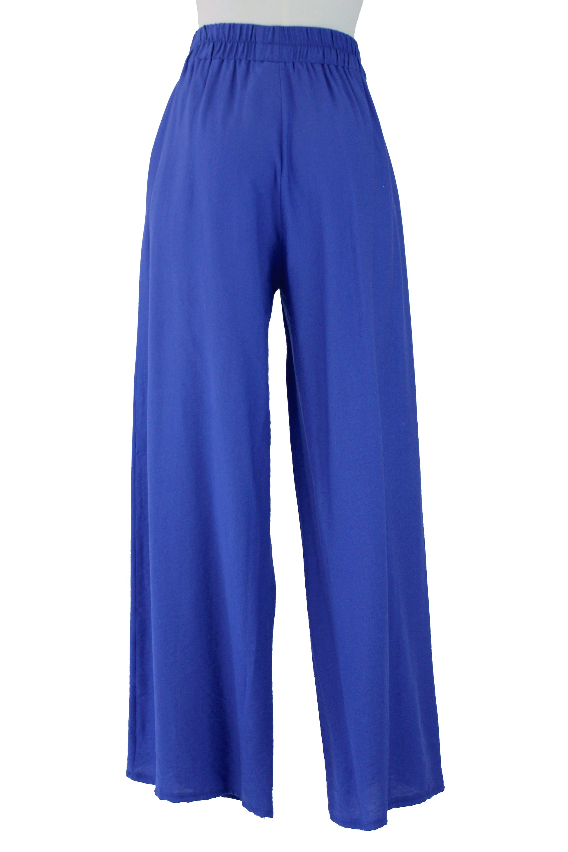 3959RTJ Pantalon Rayon Tulum con Elástico y Bolsas