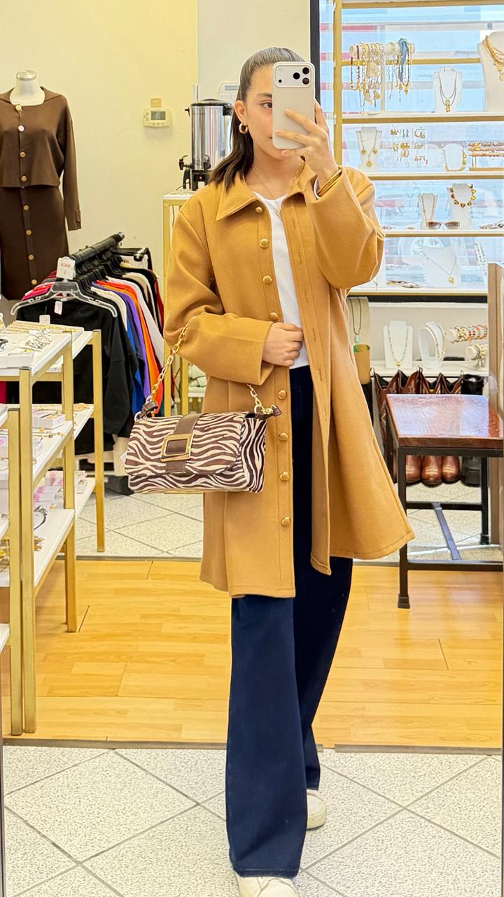 T3678 Pantalón Tipo Mezclilla con Pretina Ancha