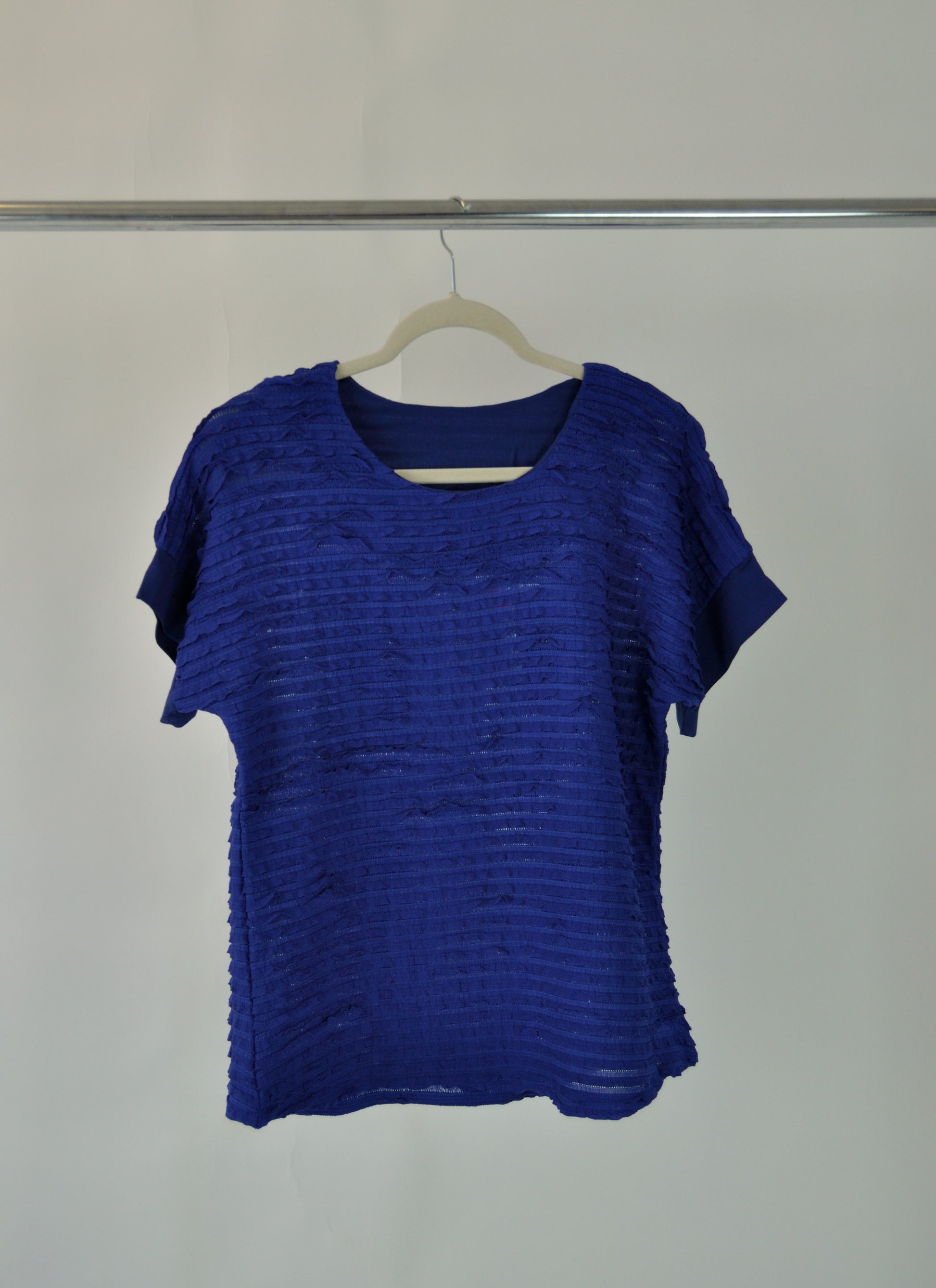 M2499-GR Blusa  Manga Corta Multi Olan