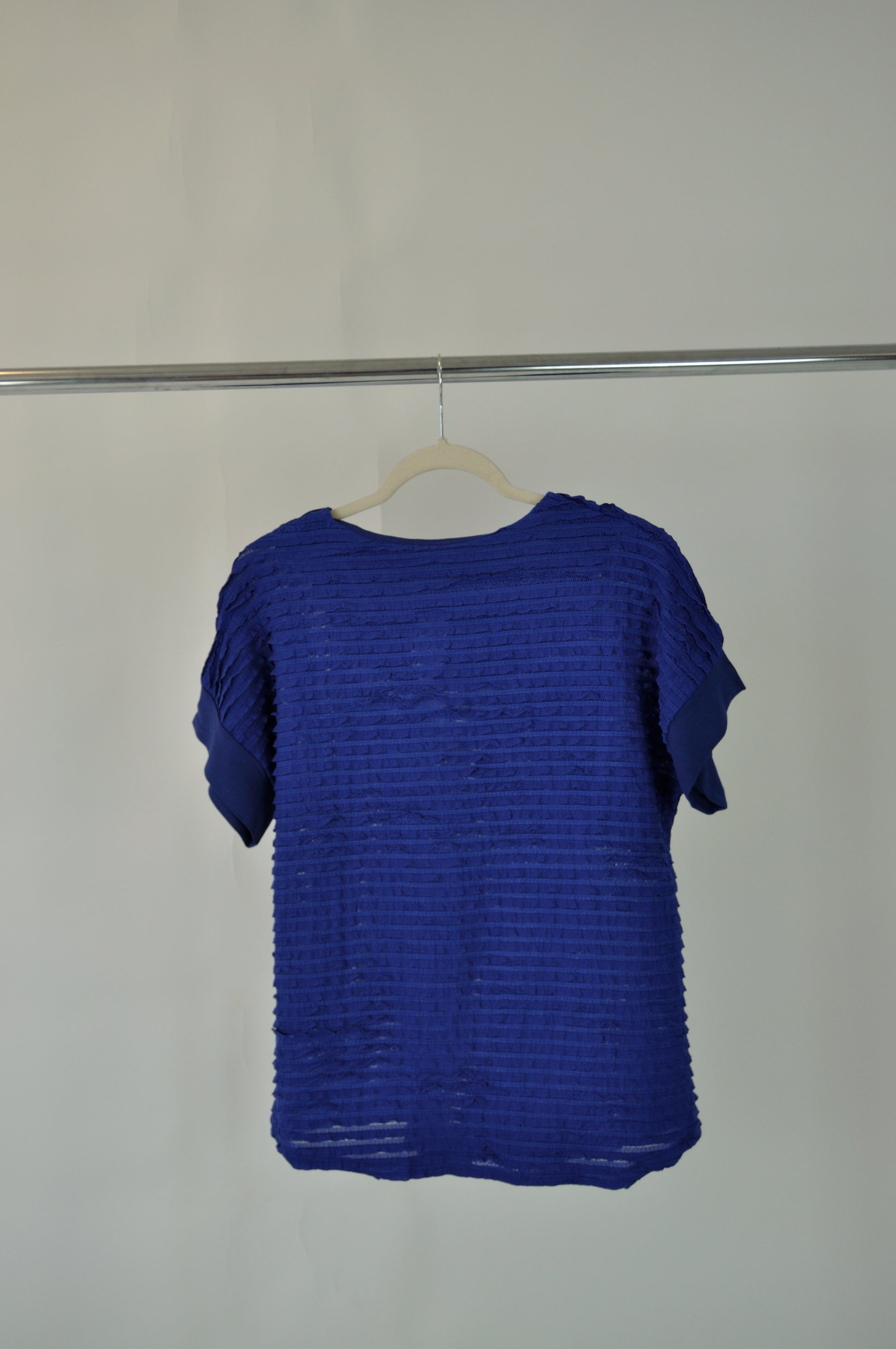 M2499-GR Blusa  Manga Corta Multi Olan