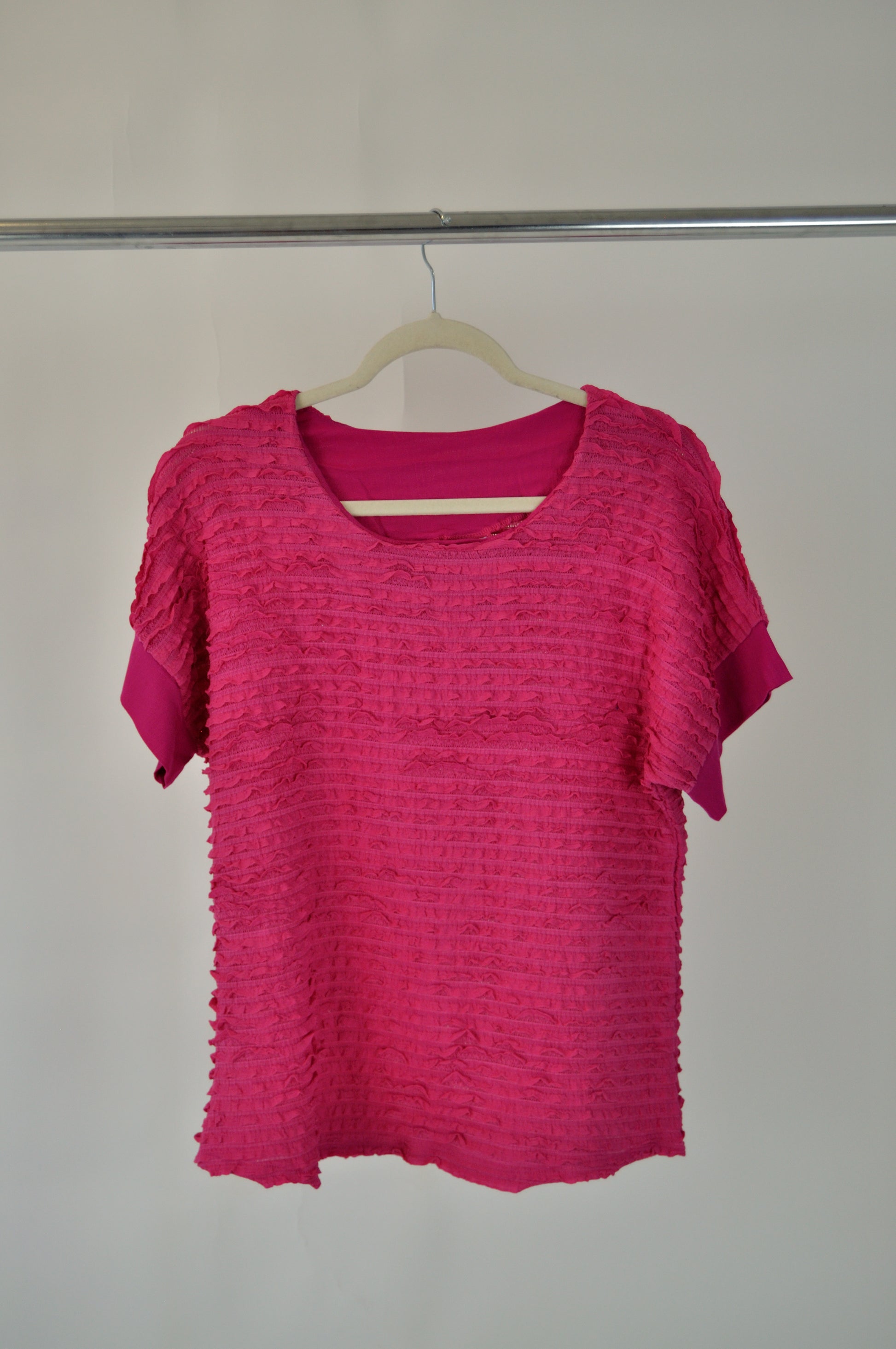 M2499-GR Blusa  Manga Corta Multi Olan