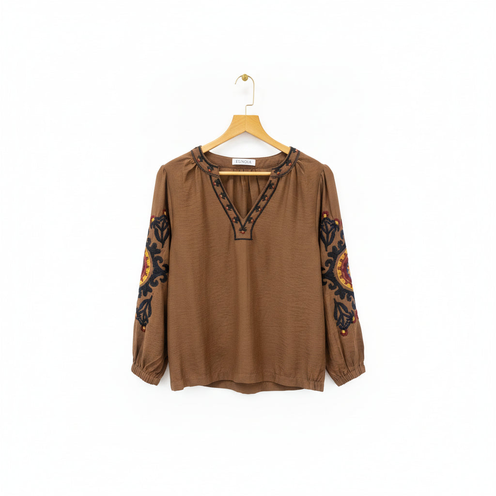 Blusa Bordado EU-LL018-12
