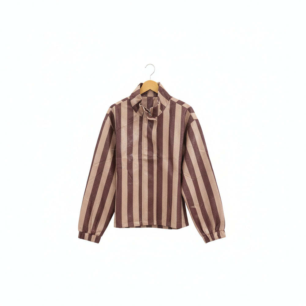 Chaqueta Rayada YM- AC-0048-8