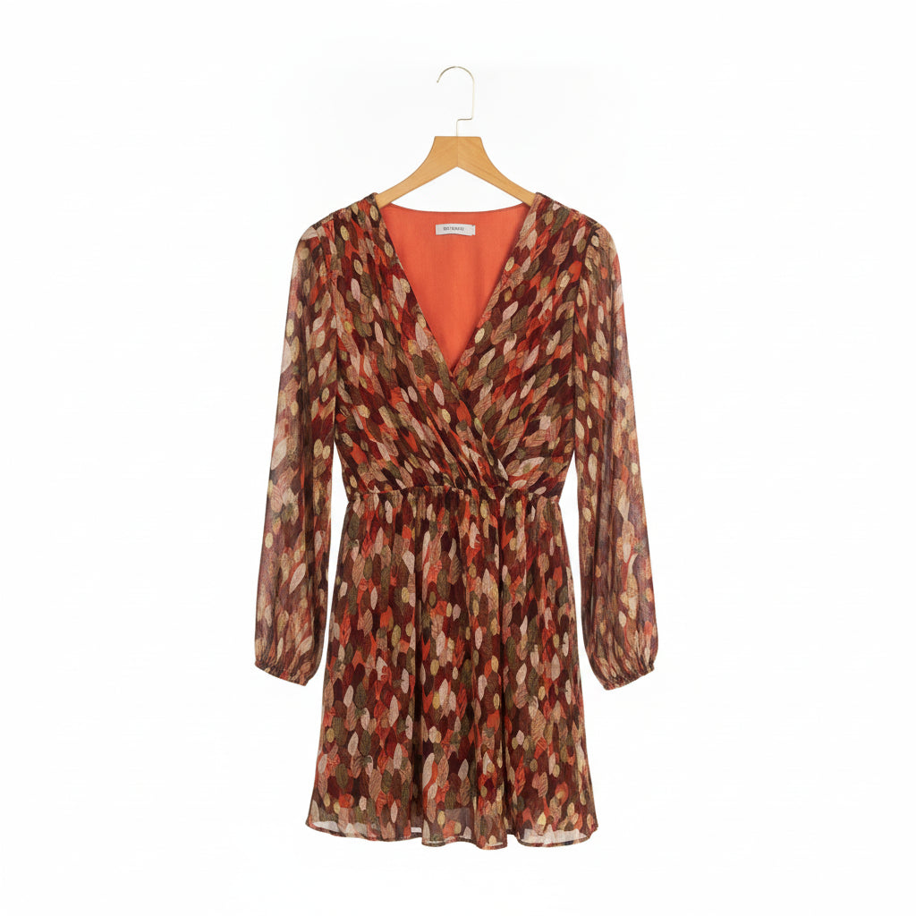 Vestido Hojas OK-YS617-24