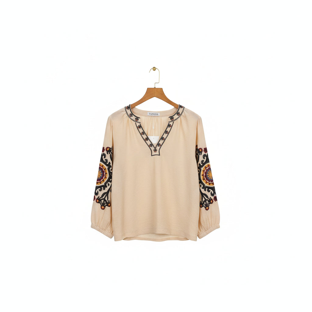 Blusa Bordado EU-LL018-12
