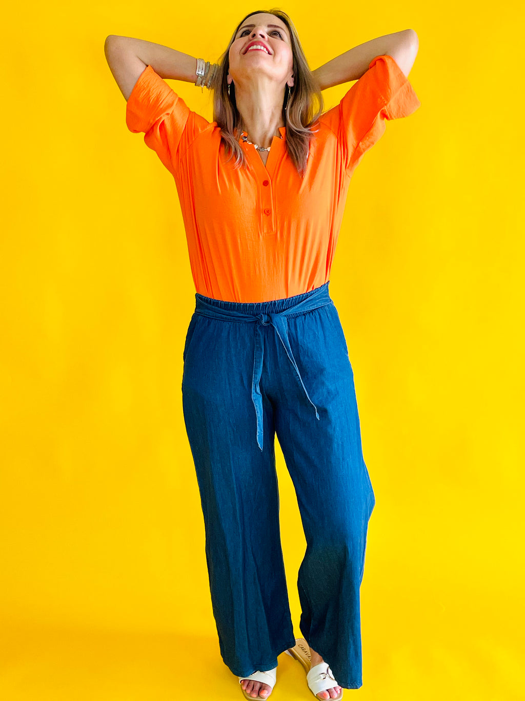 Pantalon Mezclilla Elastico y Jareta KC 718