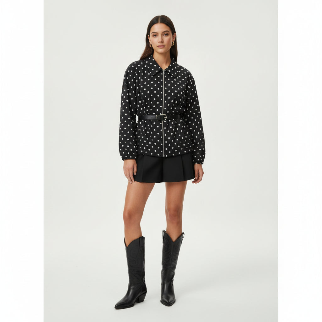 Chamarra Dots OK-YS202697-15