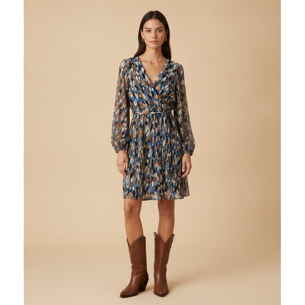 Vestido Hojas OK-YS617-24