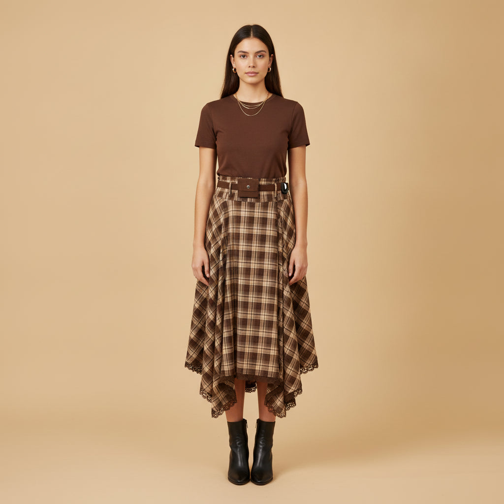 Falda Cuadros TT-T4952-15