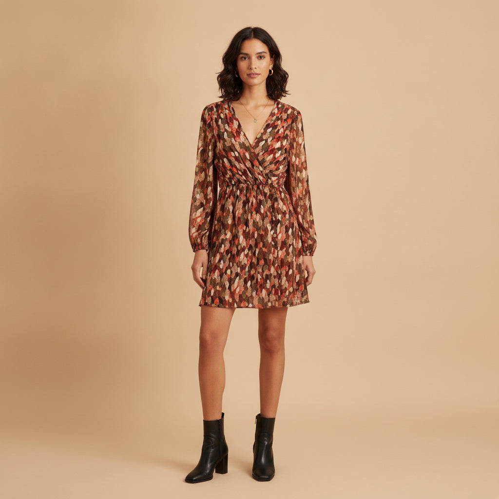 Vestido Hojas OK-YS617-24