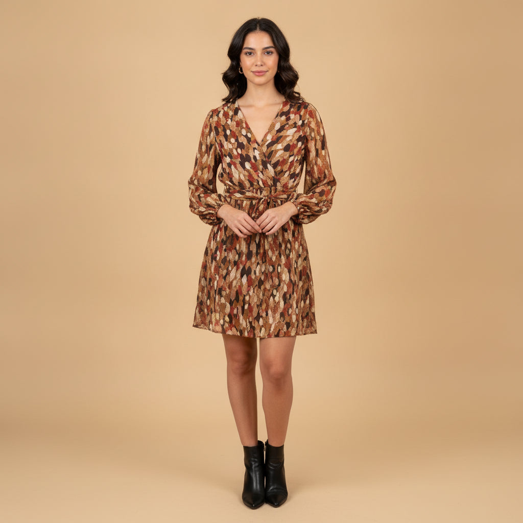 Vestido Hojas OK-YS617-24