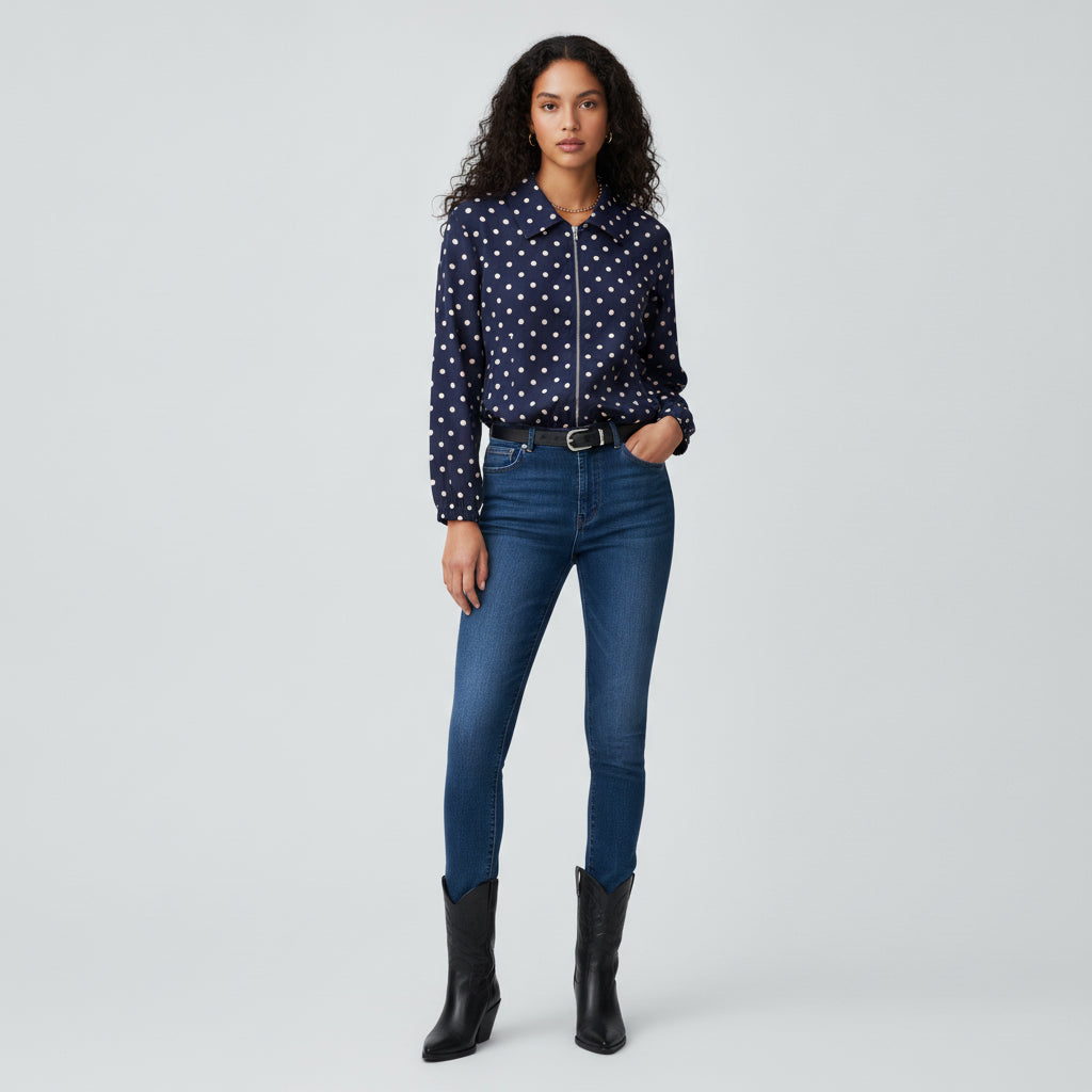 Chamarra Dots OK-YS202697-15