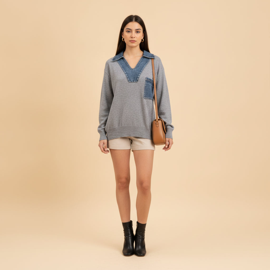 Sueter Mezclilla MQ-5828-12