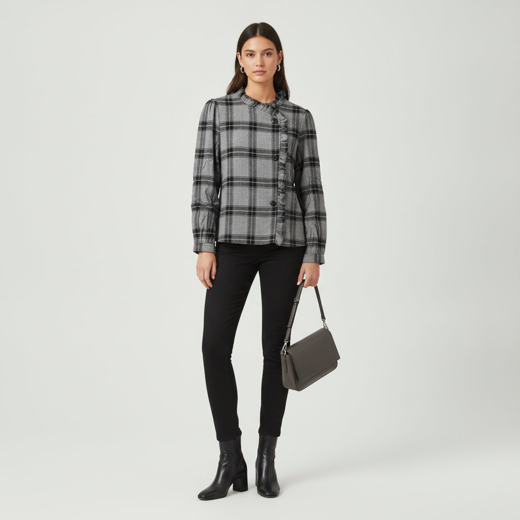Saco Cuadros OK-YS202657-12