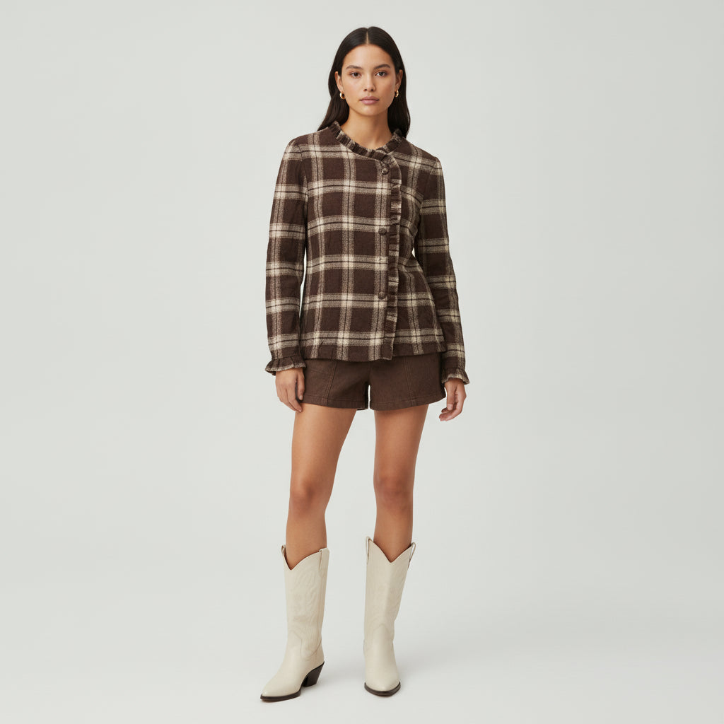 Saco Cuadros OK-YS202657-12