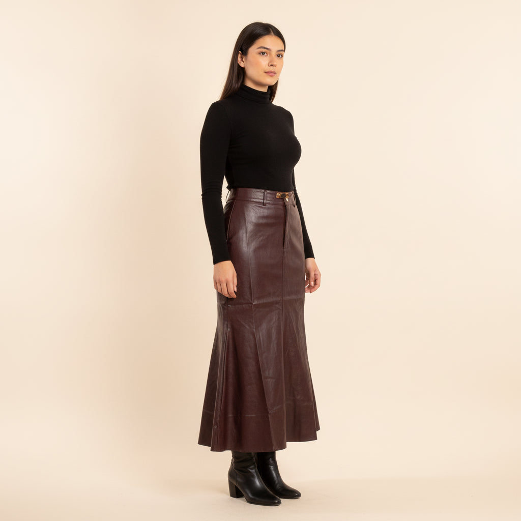 Falda Vinipiel TT-T5781-15