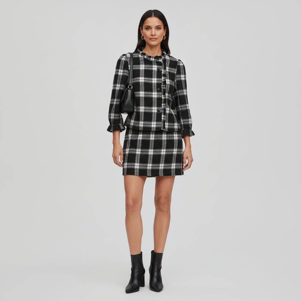 Saco Cuadros OK-YS202657-12