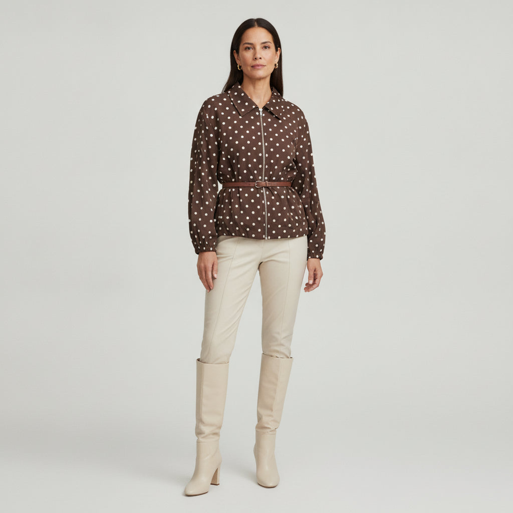 Chamarra Dots OK-YS202697-15