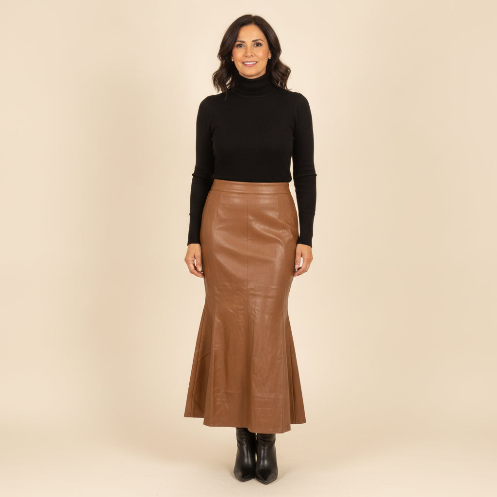 Falda Vinipiel TT-T5781-15