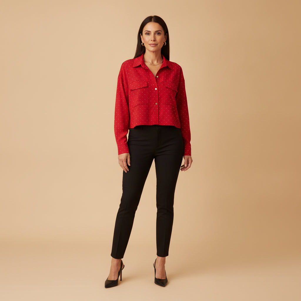 Camisa Brillos OK-YM033-12