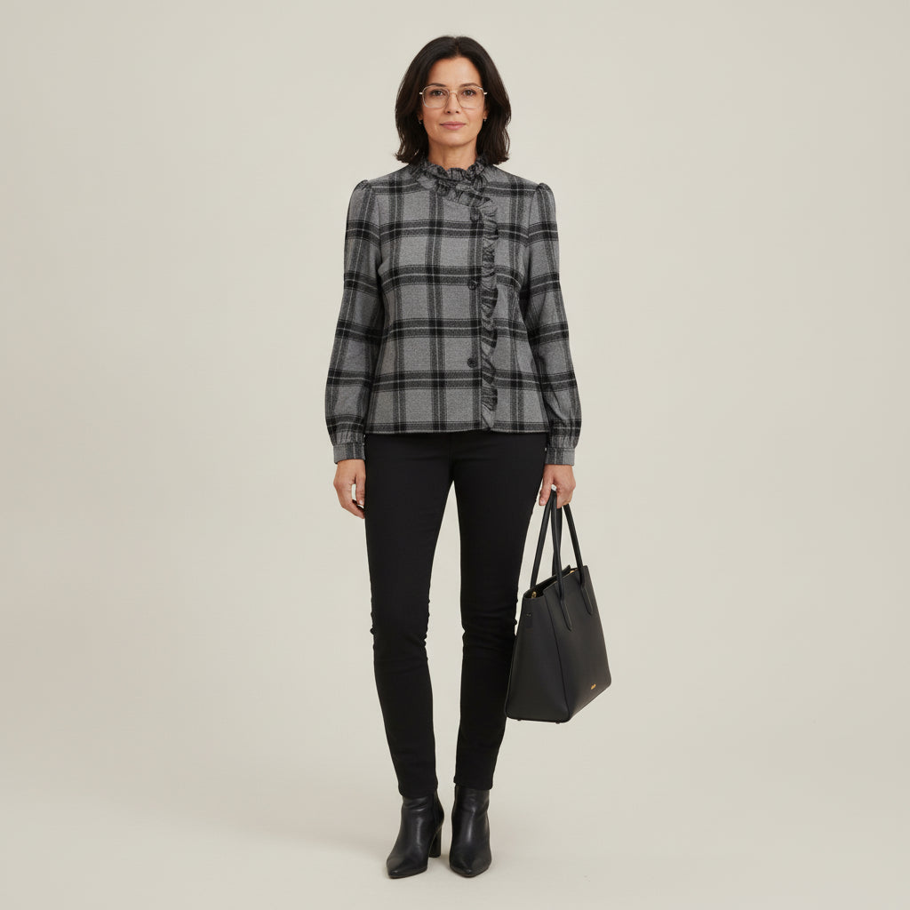 Saco Cuadros OK-YS202657-12