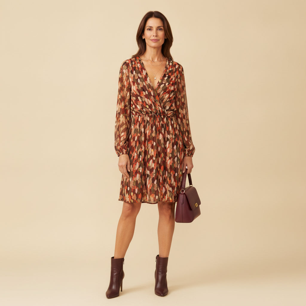 Vestido Hojas OK-YS617-24