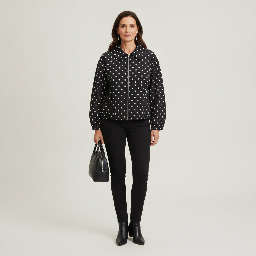 Chamarra Dots OK-YS202697-15