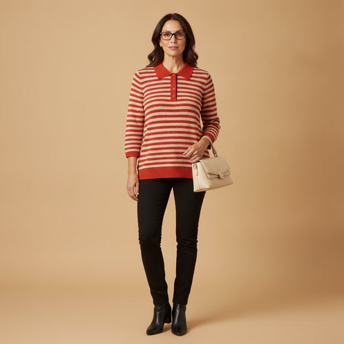 Blusa Rayas HY-B296-12