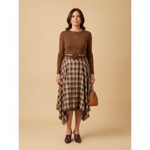 Falda Cuadros TT-T4952-15