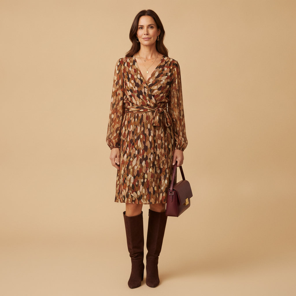 Vestido Hojas OK-YS617-24
