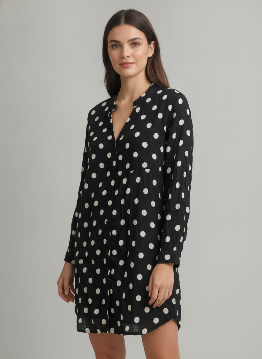 HY-YX631-12 Camisa Dots