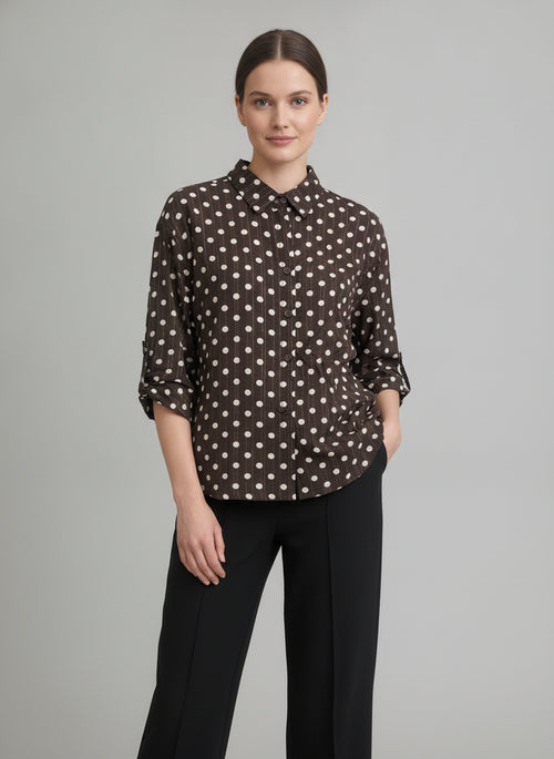 HY-YX630-12 Camisa Dots Línea