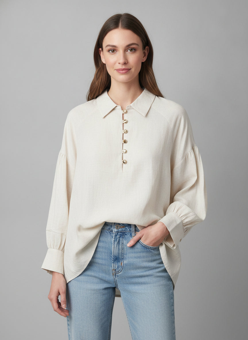 HY-J005-12 Camisa 6 Botones