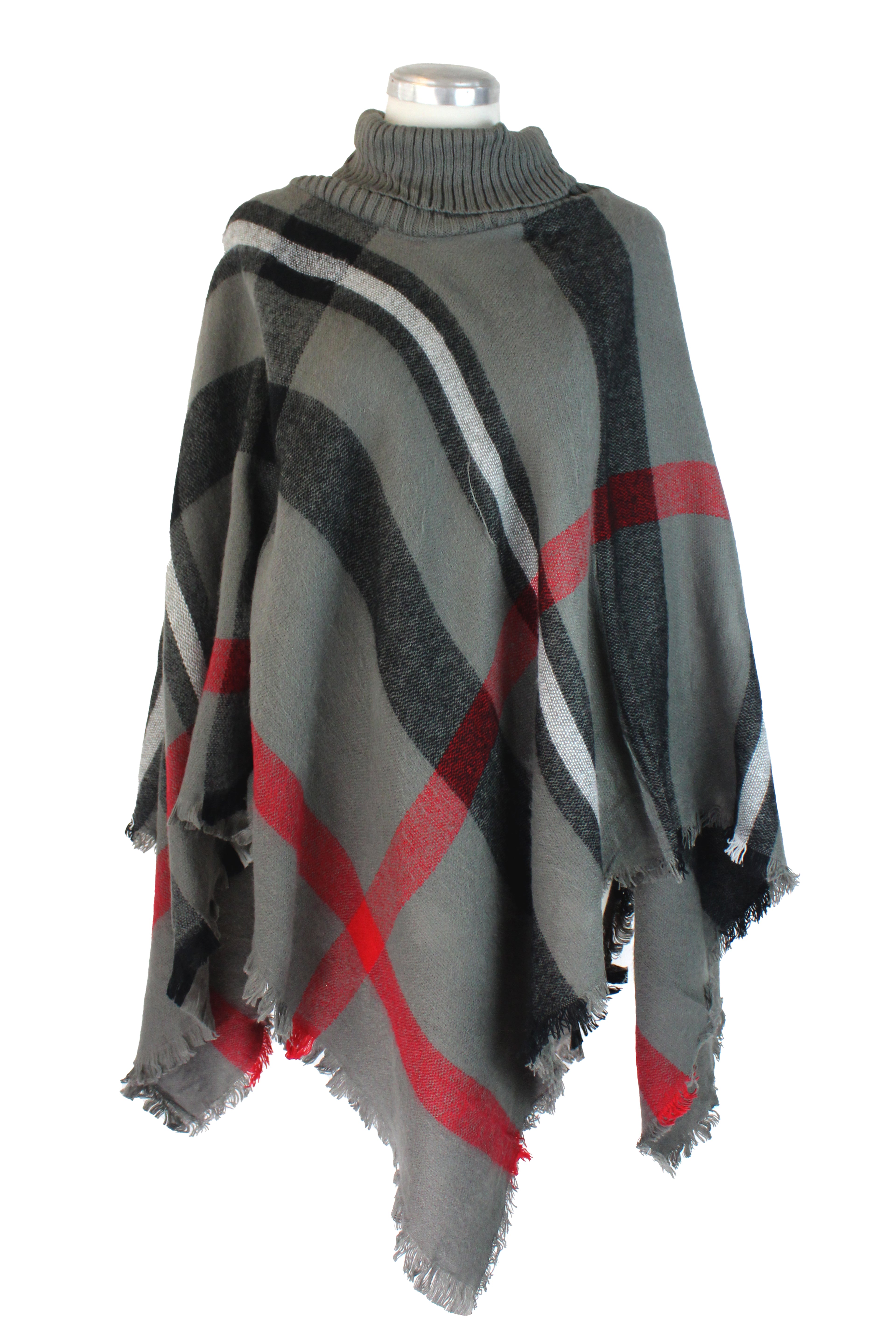 PCH25167 Chal Diseño Cuadros Cuello de Tortuga