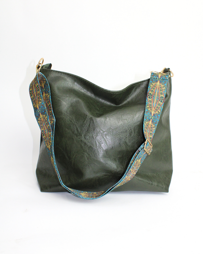 Z25 Bolsa Lisa Correa Estampada Colores