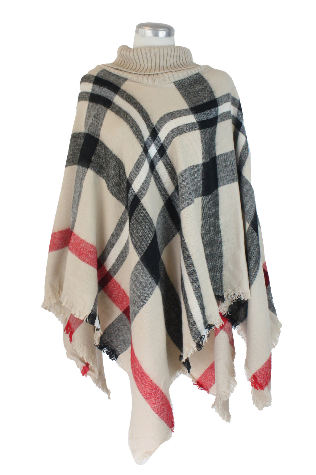 PCH25167 Chal Diseño Cuadros Cuello de Tortuga