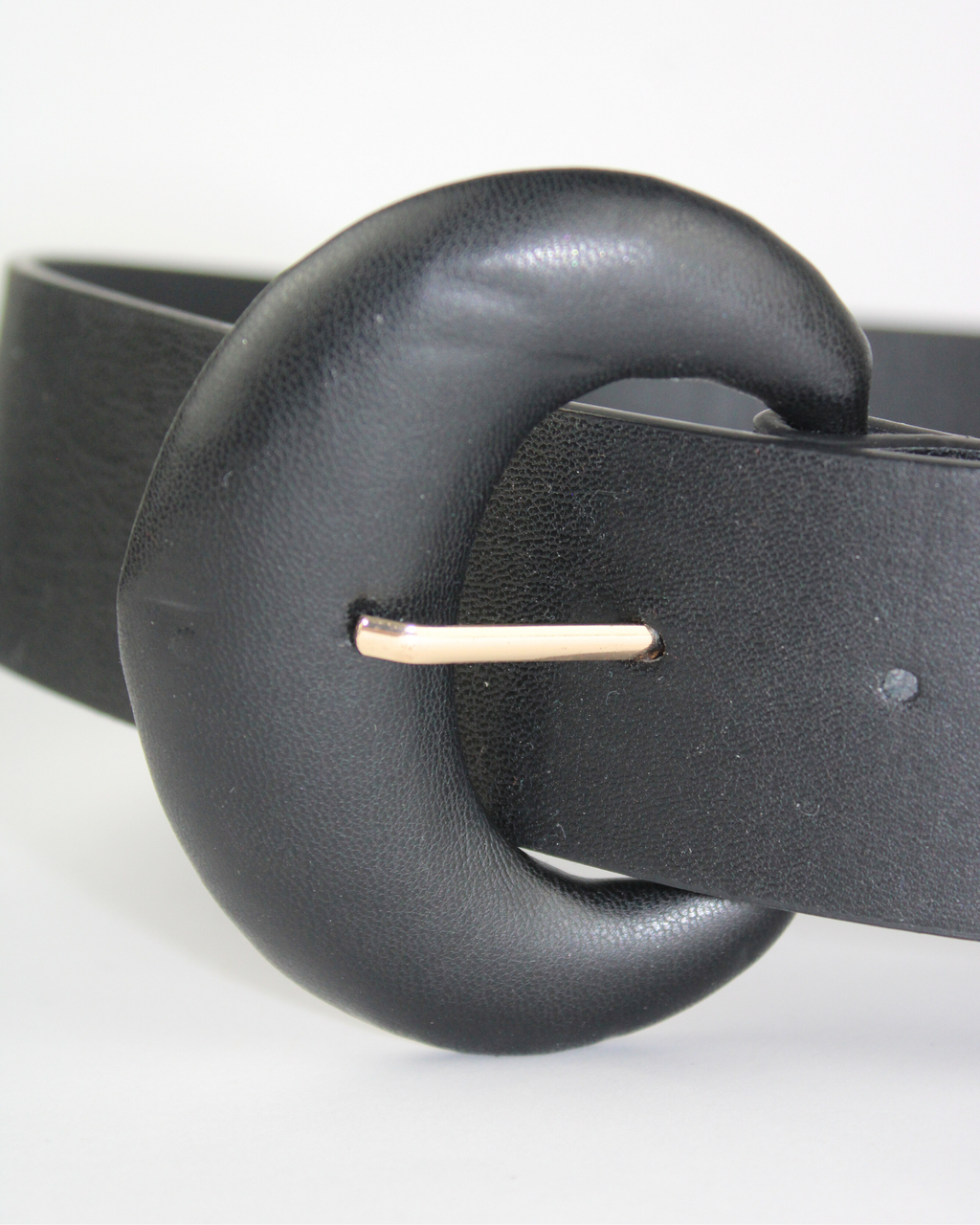 45007 Cinturón cuero hebilla oval