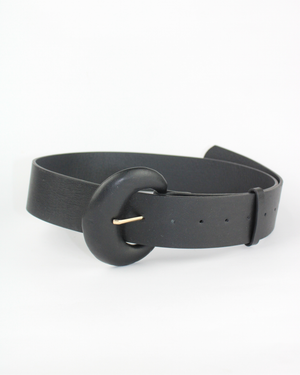 45007 Cinturón cuero hebilla oval