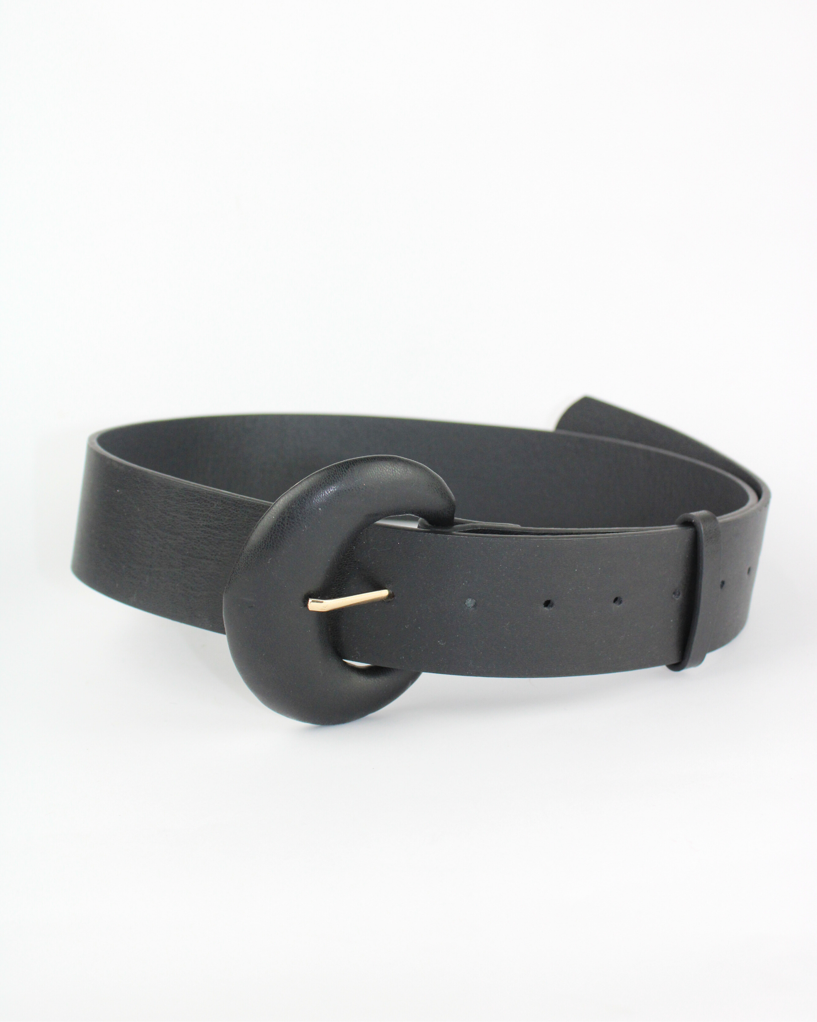 45007 Cinturón cuero hebilla oval