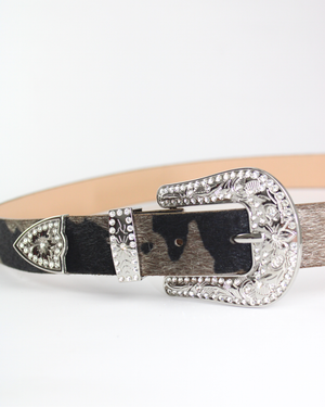 29003 Cinto leopardo hebilla con diamantes
