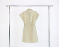 MO153 Vestido líneas vertical elástico