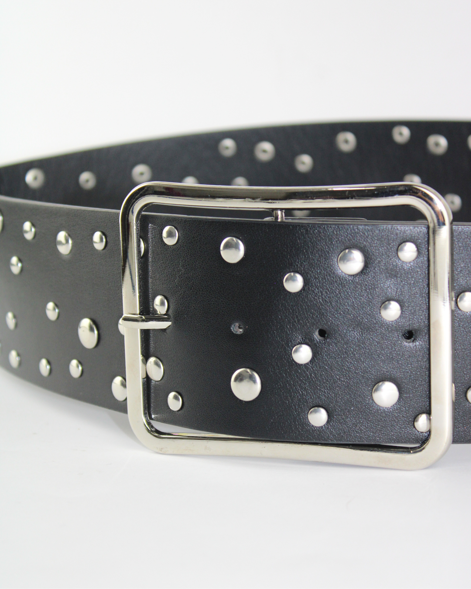 65008 mega cinturón cuero estoperoles