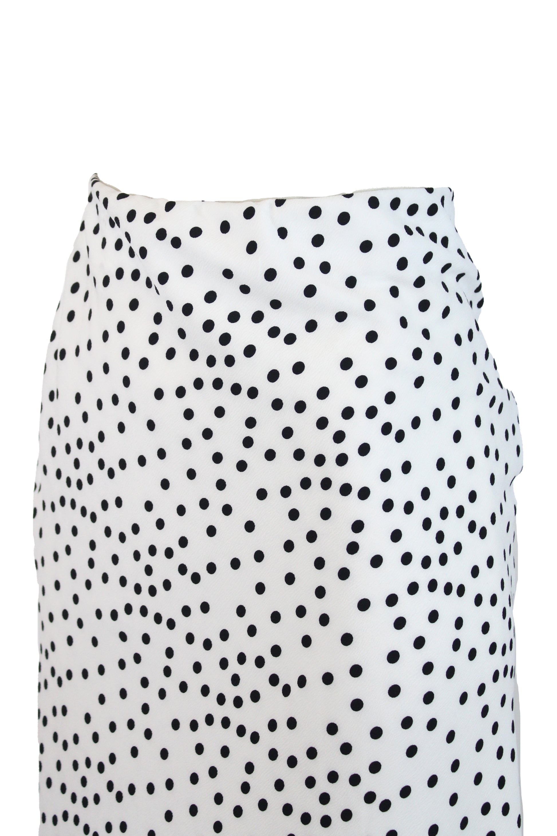 4106GBJ Falda de Puntos Larga con Encaje