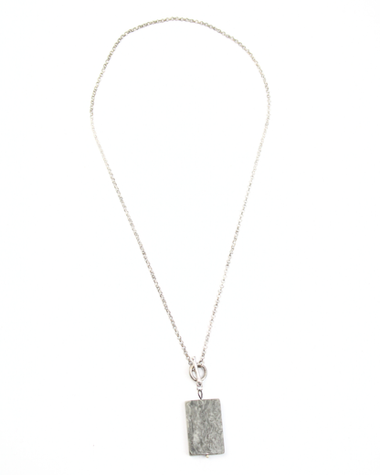 5750 Collar Doble Cadena y Piedra