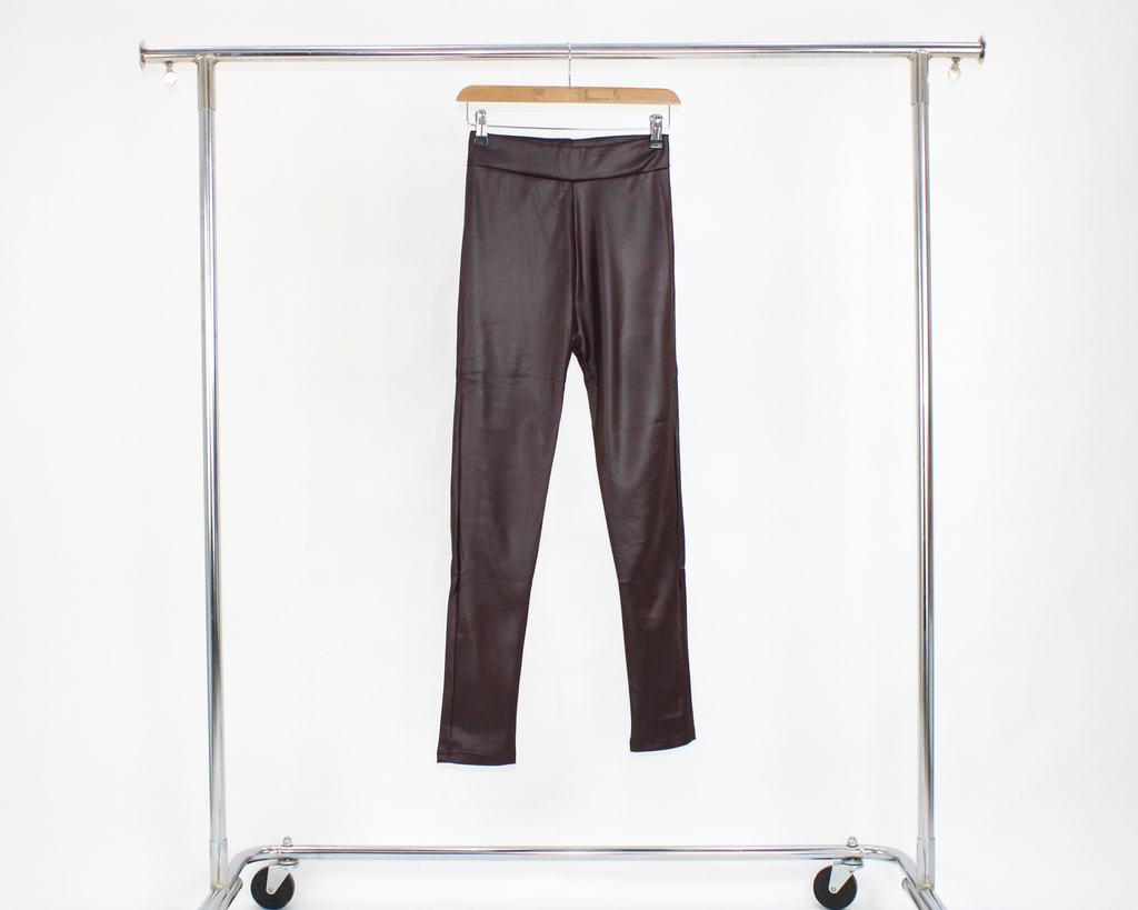 T-22 Leggings De Vinipiel Afelpado