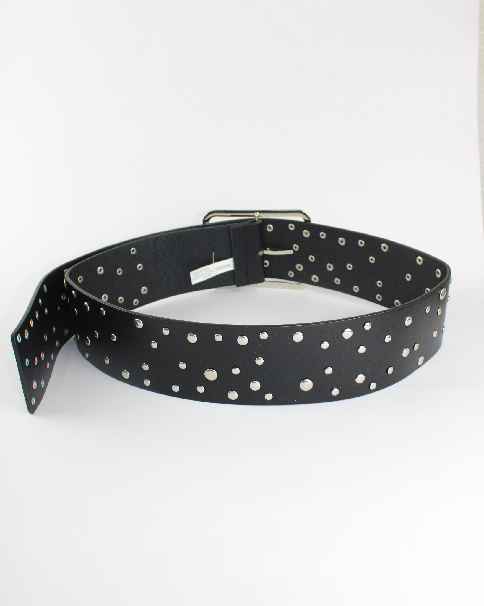 65008 mega cinturón cuero estoperoles