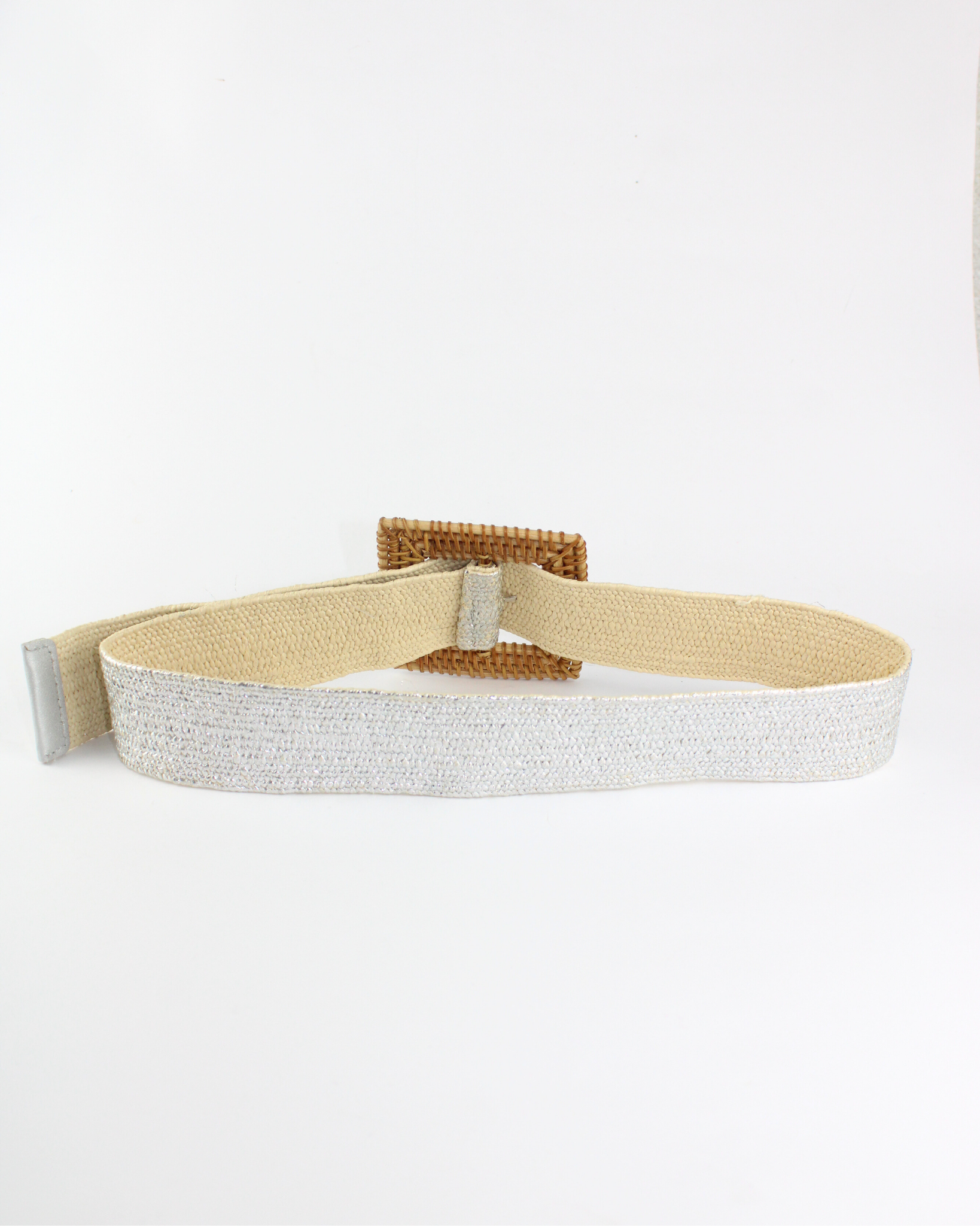 2984 Cinturón yute hebilla cuadrada